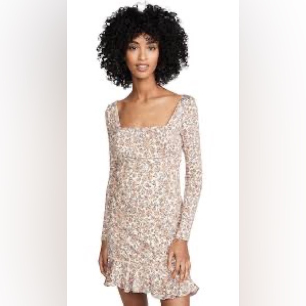 FREE PEOPLE Boheme Floral Mini Dress NWT Size 10